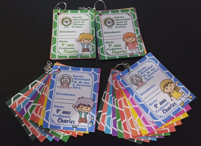Chaveiro matemático: Tabuada de multiplicação